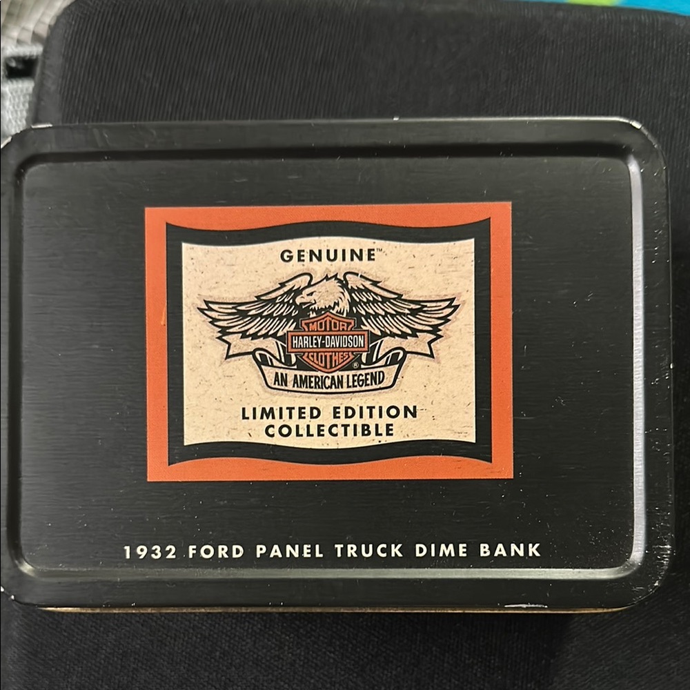 Harley-Davidson Collectible Tin Bank
